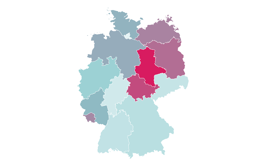 Affinity by region — David Boreanaz, Germany