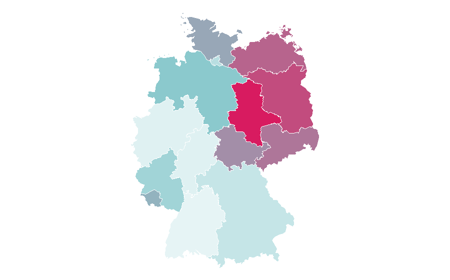 Affinity by region — David Faustino, Germany