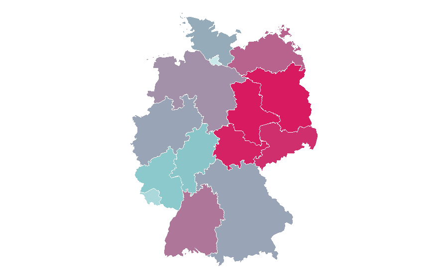 Affinity by region — David Garrett (musician), Germany