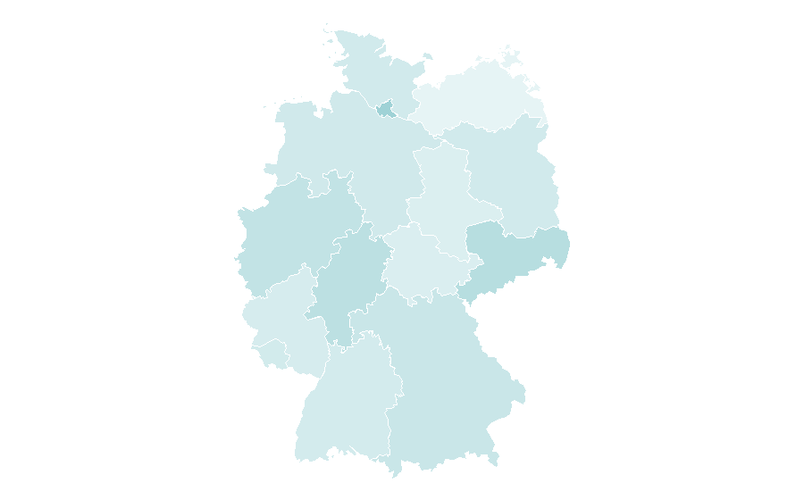 Affinity by region — David Lynch, Germany