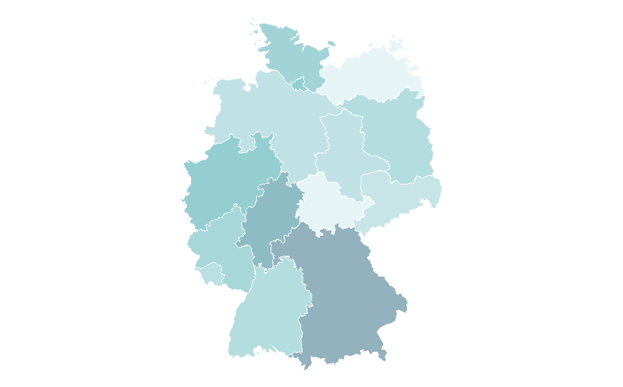 Affinity by region — David Schwimmer, Germany