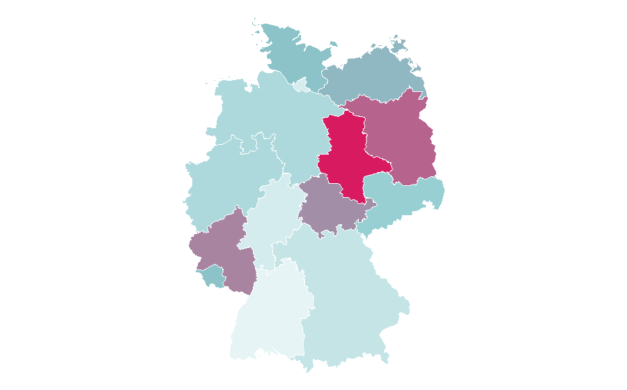 Affinity by region — David Spade, Germany