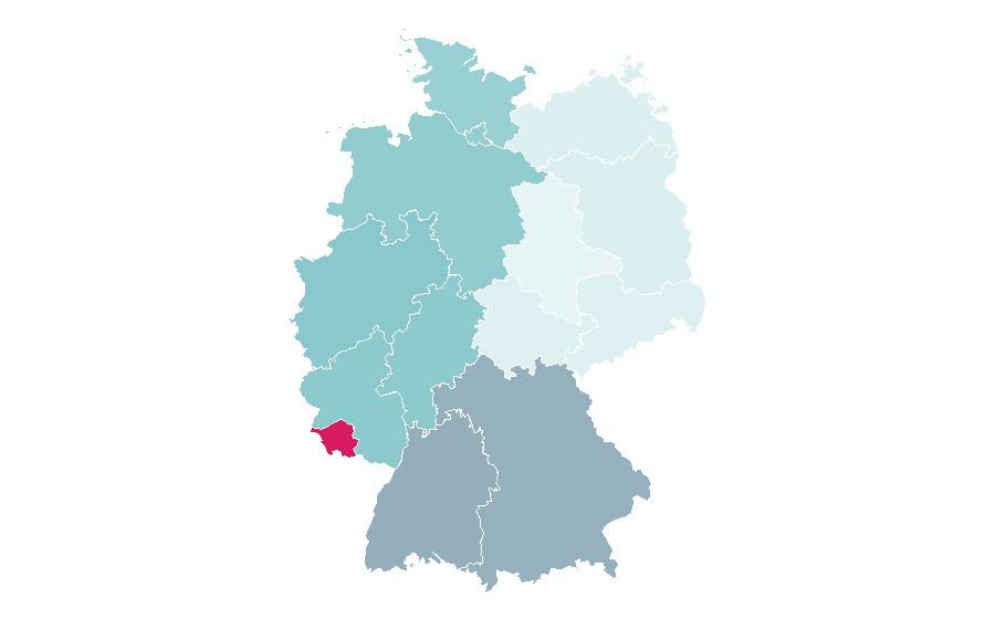 Affinity by region — Davis Cup, Germany
