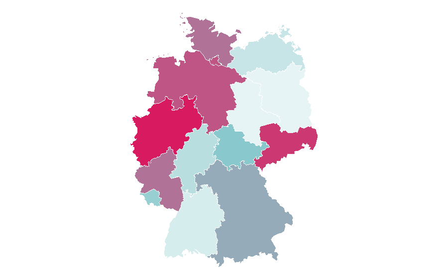 Affinity by region — Davy Jones (musician), Germany