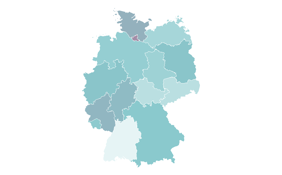 Affinity by region — Dax Shepard, Germany