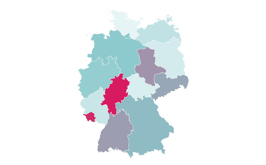 Affinity by region — DB Schenker, Germany