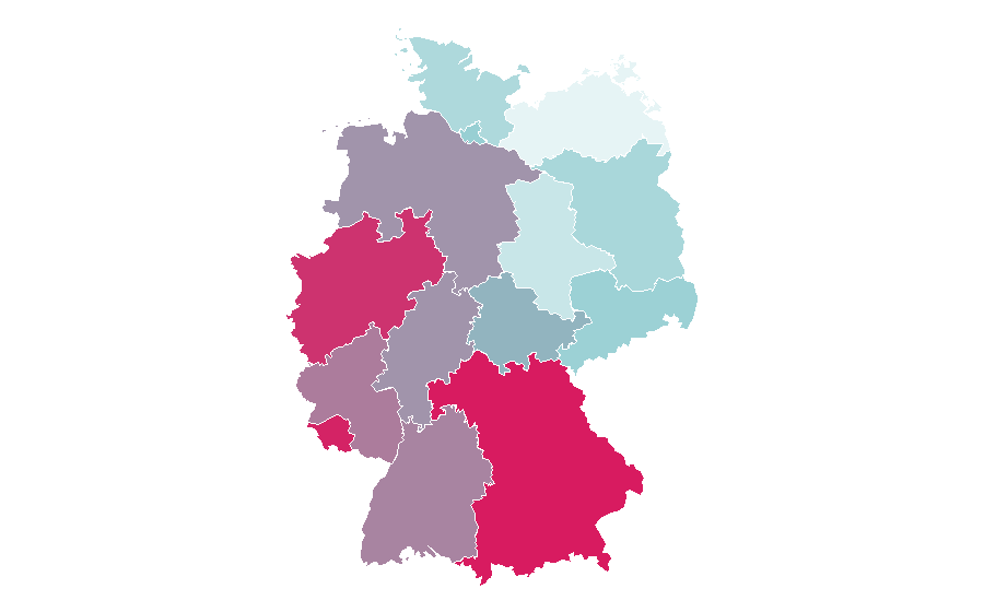 Affinity by region — DC Shoes, Germany