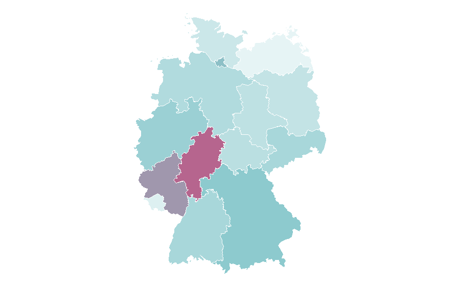 Affinity by region — Dead Poet Society, Germany