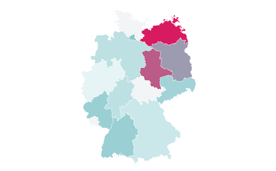 Affinity by region — Deadline.com, Germany