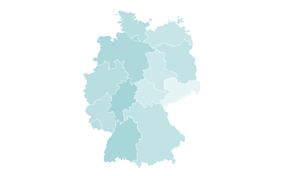 Affinity by region — Death Adder (comics), Germany