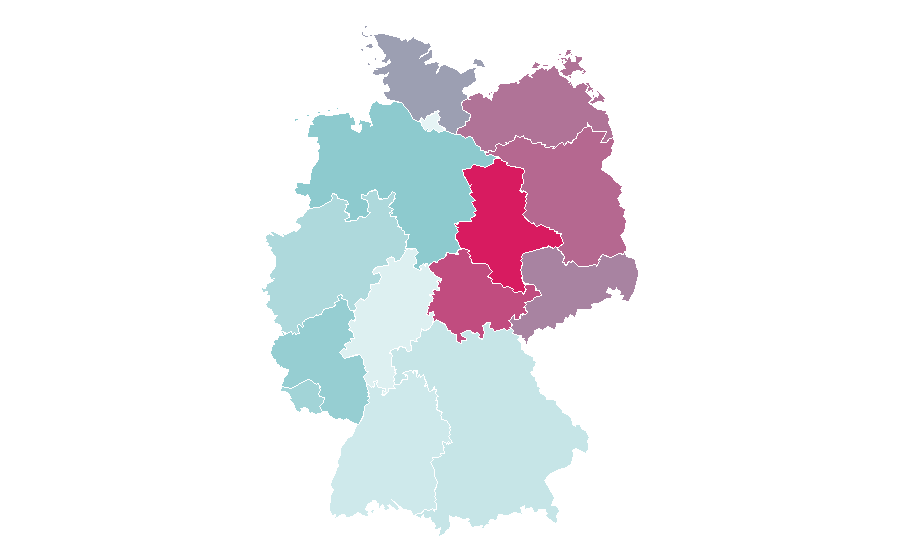 Affinity by region — Death in Paradise (TV series), Germany