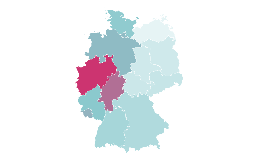 Affinity by region — Death Note, Germany