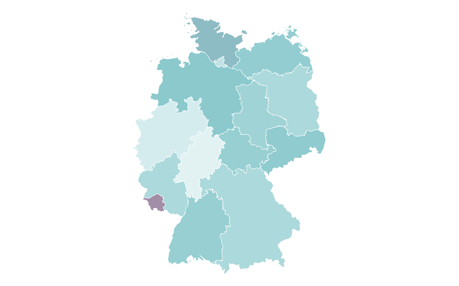 Affinity by region — Debbie Macomber, Germany