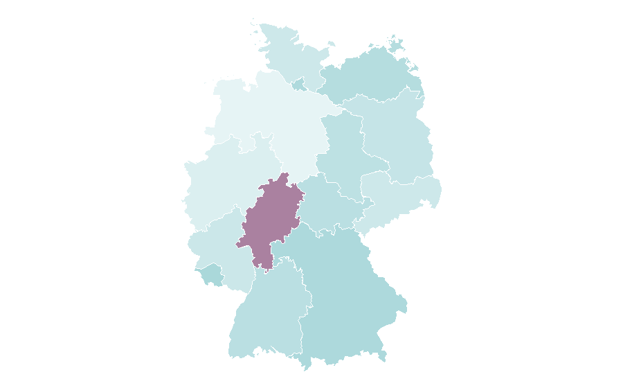 Affinity by region — Decision-making, Germany