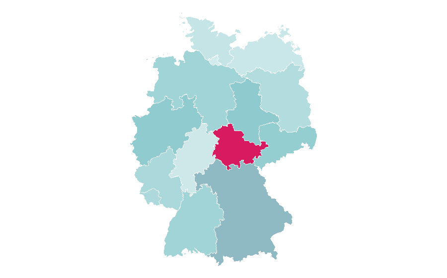 Affinity by region — Deeper Purple, Germany