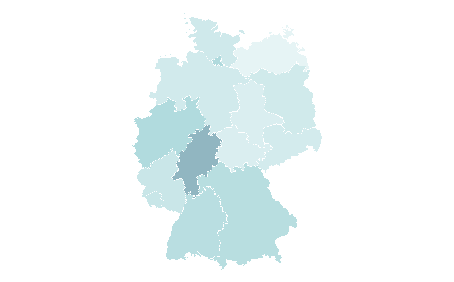 Affinity by region — DeFacto, Germany