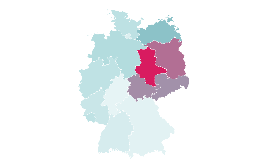 Affinity by region — DefShop, Germany