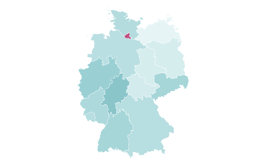 Affinity by region — Deftones, Germany