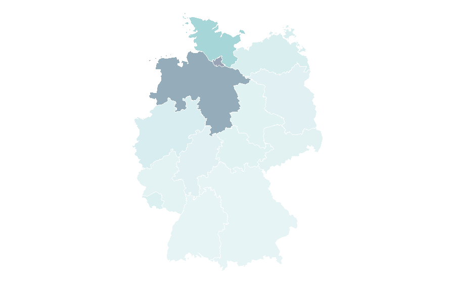 Affinity by region — Deichbrand, Germany