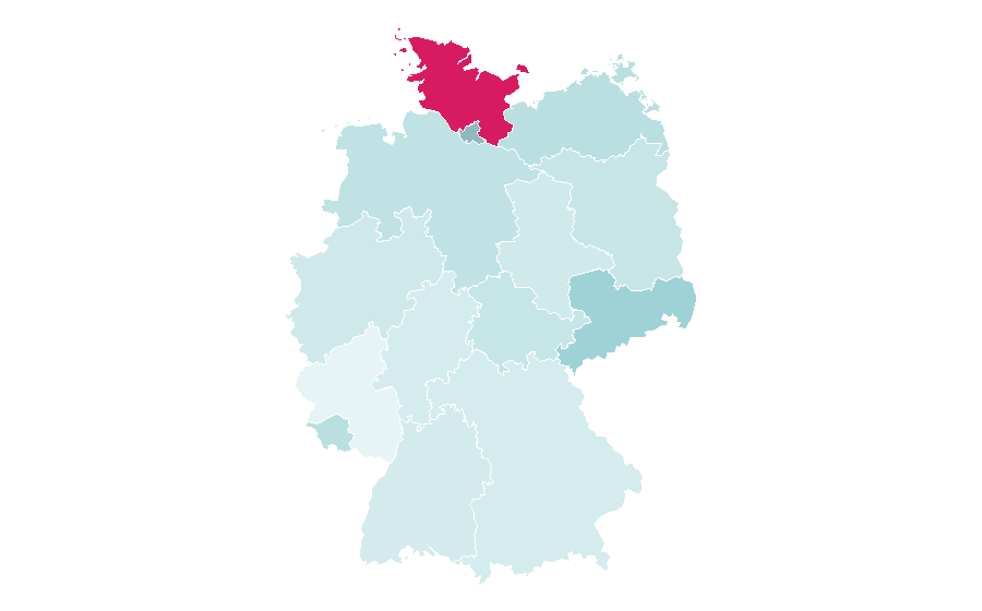 Affinity by region — Deichkind, Germany