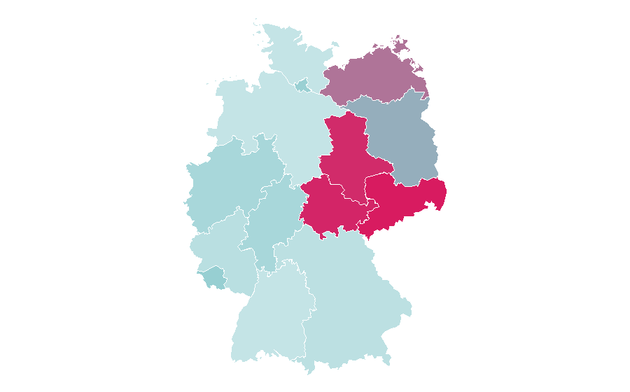Affinity by region — Dekristol, Germany