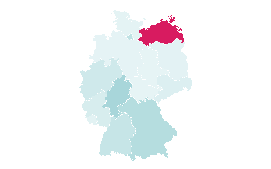 Affinity by region — Delhi, Germany
