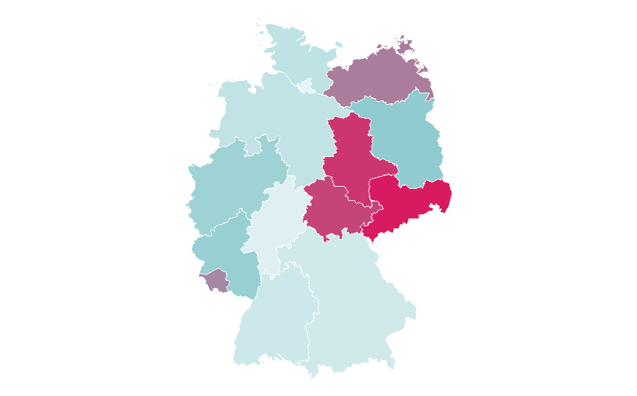 Affinity by region — Demis Roussos, Germany