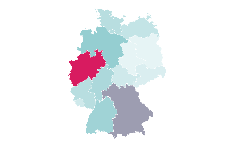 Affinität nach Region — Denim, Deutschland