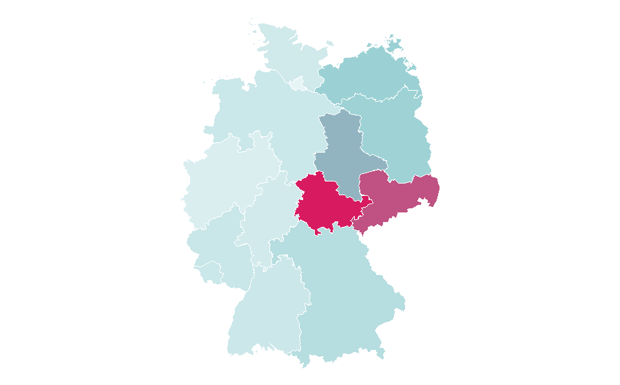 Affinity by region — Denise Herrmann, Germany