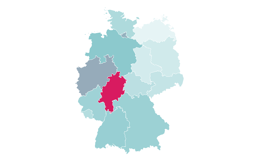 Affinity by region — Deodorant, Germany