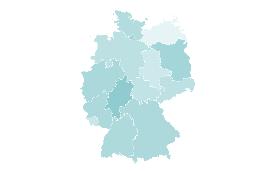 Affinity by region — Depop, Germany