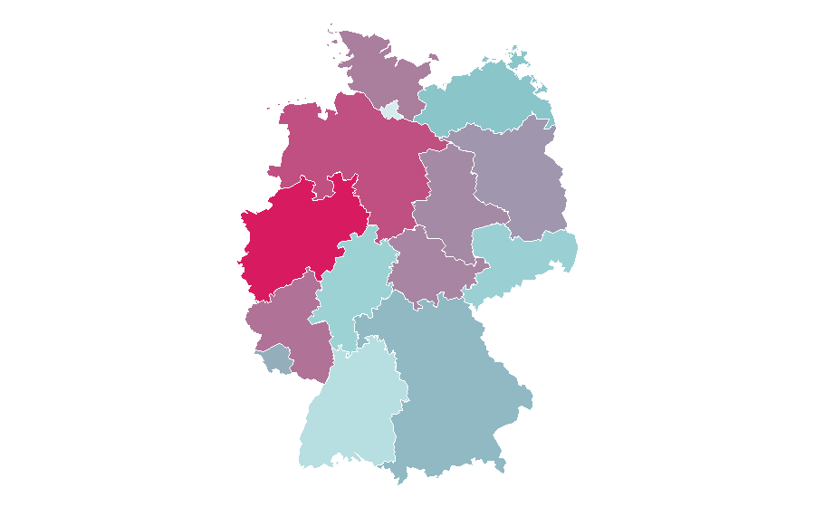Affinity by region — Der letzte Bulle, Germany