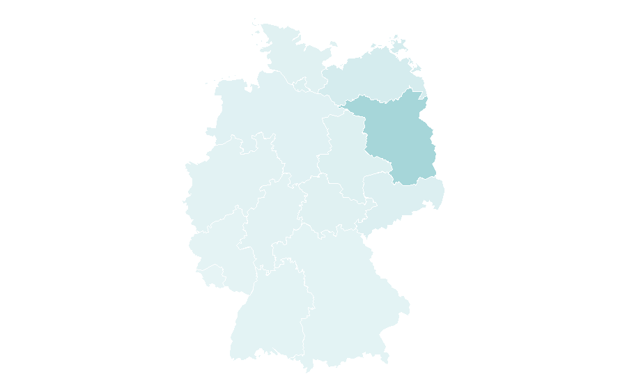 Affinity by region — Der Tagesspiegel, Germany
