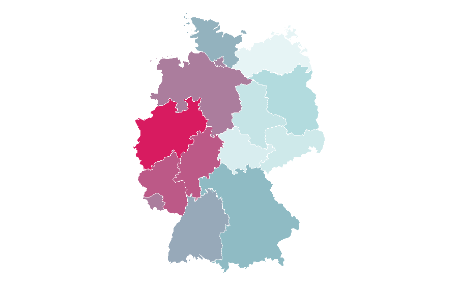 Affinity by region — Desperate Housewives, Germany