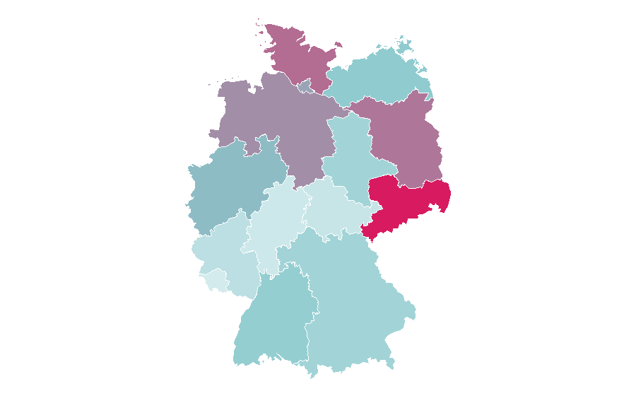 Affinity by region — Despicable Me, Germany