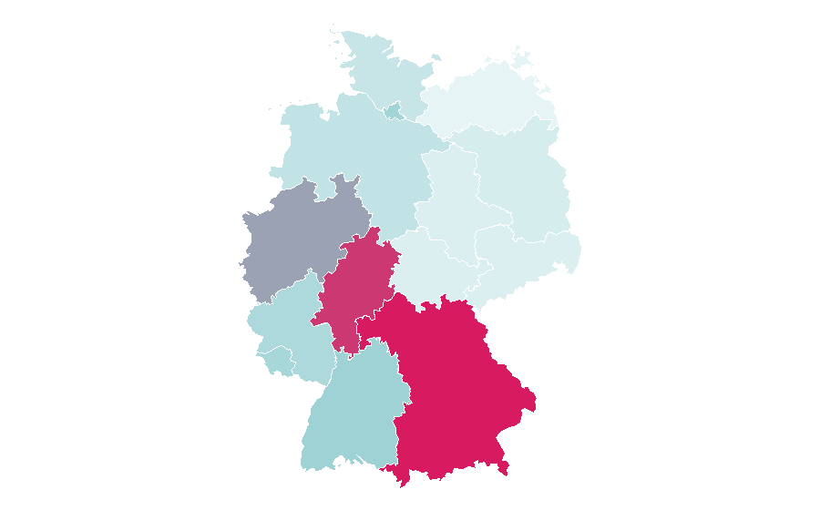 Affinity by region — Destroy Lonely, Germany