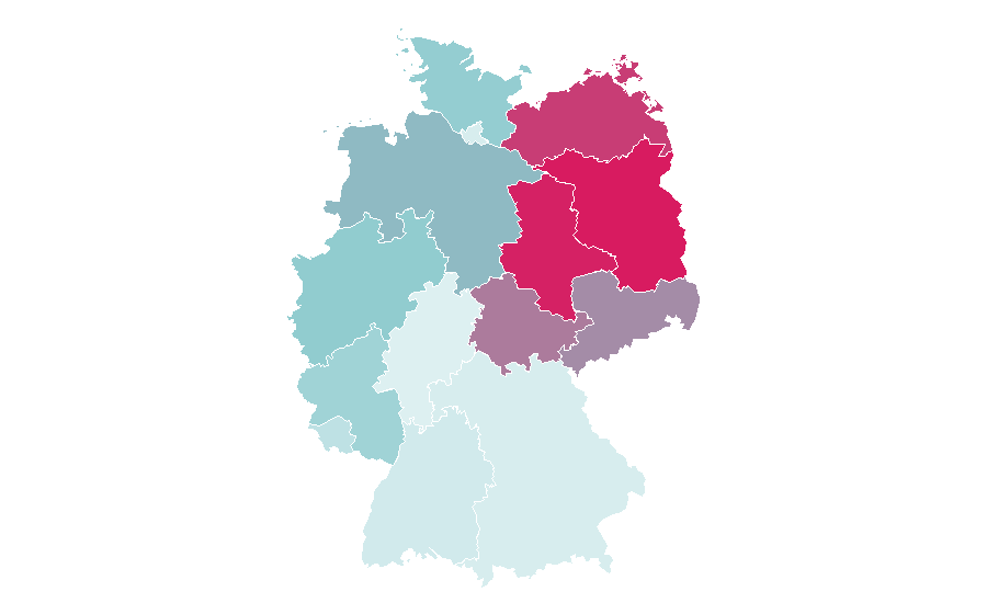 Affinity by region — Detlef D! Soost, Germany