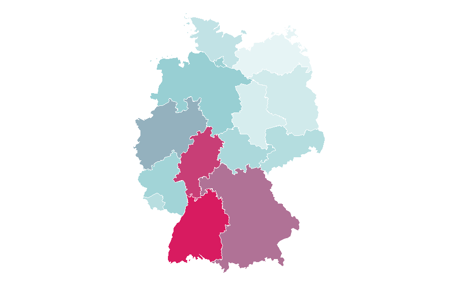 Affinity by region — Detroit, Germany