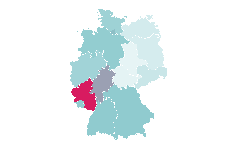 Affinity by region — Detroit Lions, Germany