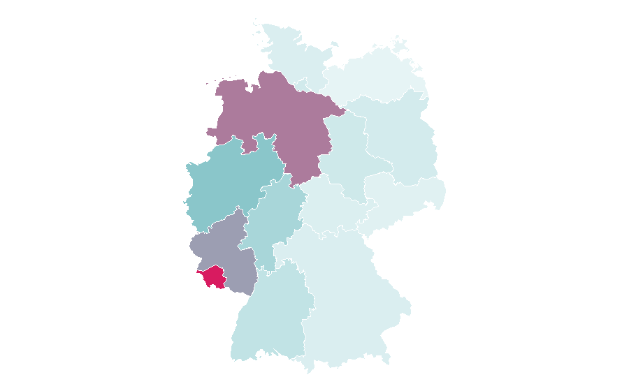 Affinità per regione — Deutsche Glasfaser, Germania