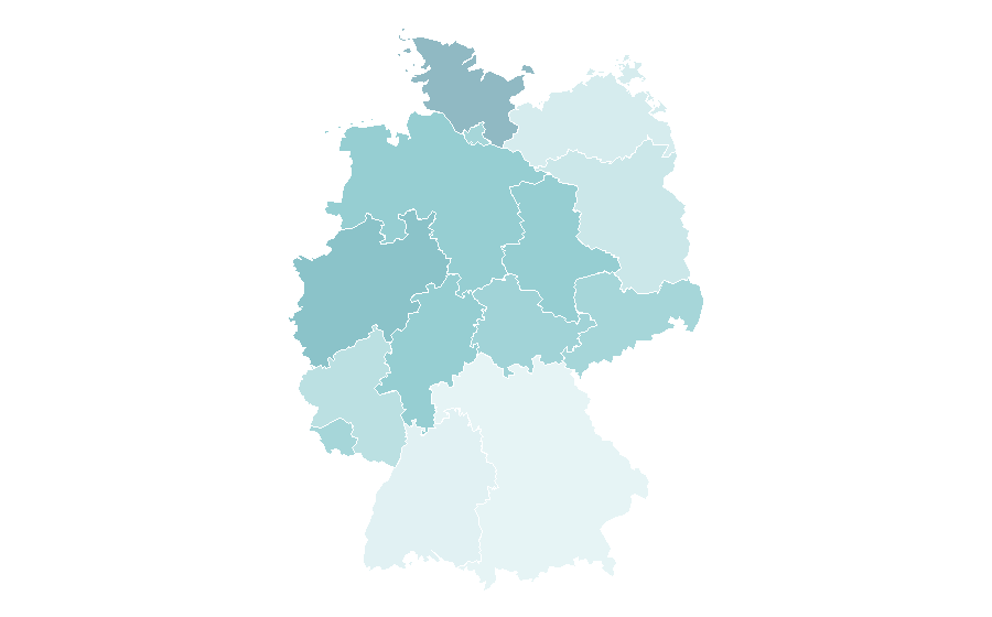 Affinity by region — Diablo II, Germany