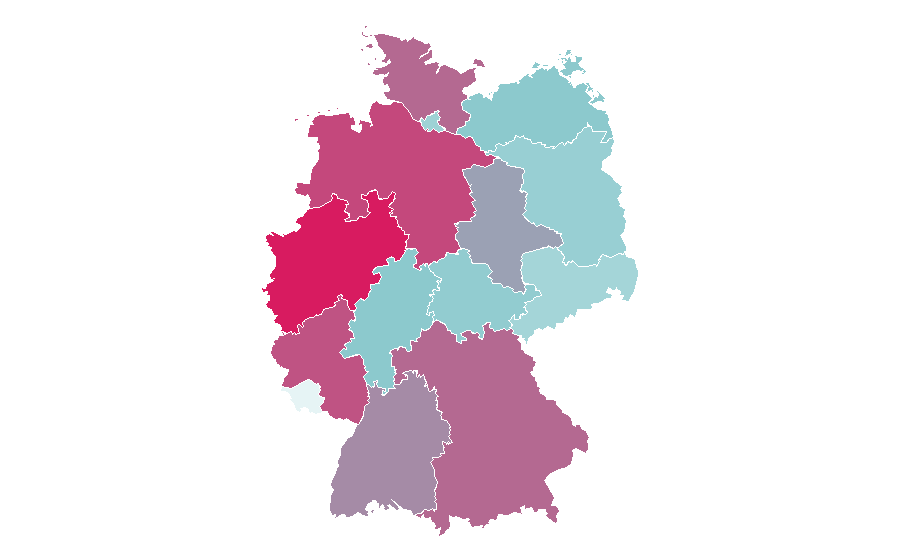 Affinity by region — Diana, Princess of Wales, Germany