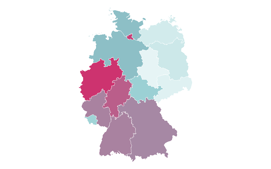 Affinity by region — Diddy, Germany