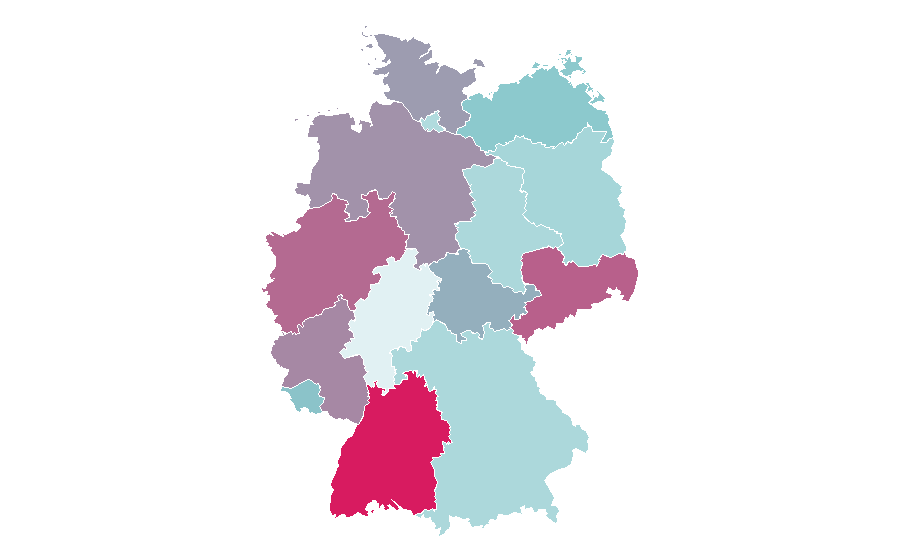 Affinity by region — Die Fantastischen Vier, Germany
