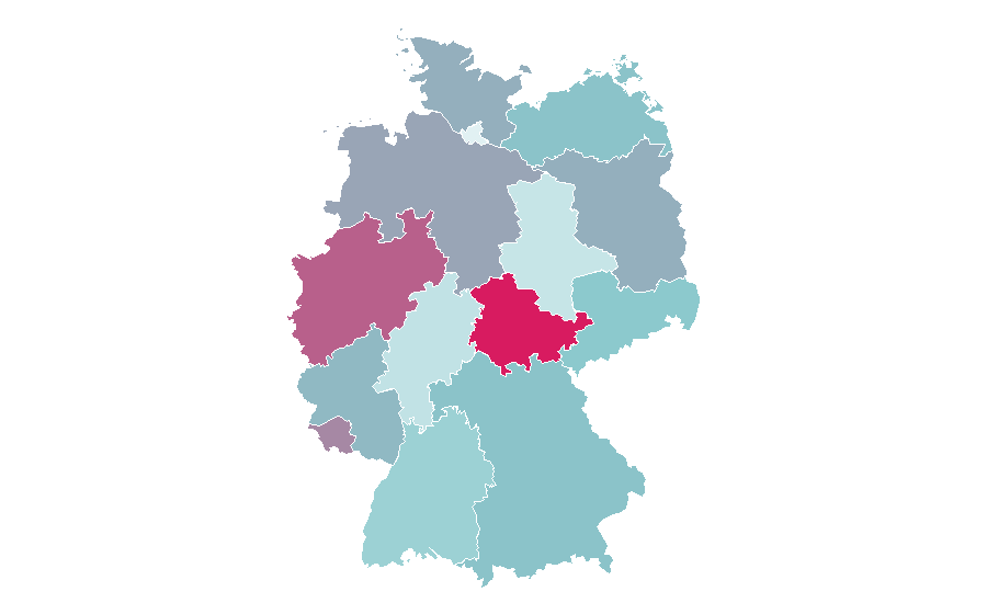 Affinity by region — Die Geissens, Germany