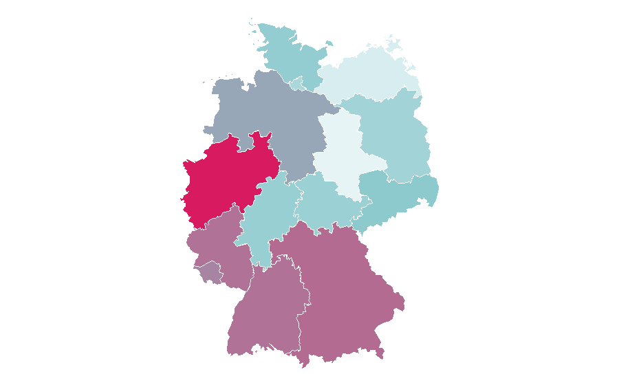 Affinity by region — Die Sendung mit der Maus, Germany