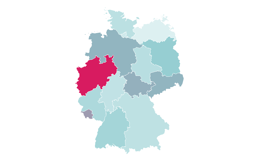 Affinity by region — Die Toten Hosen, Germany