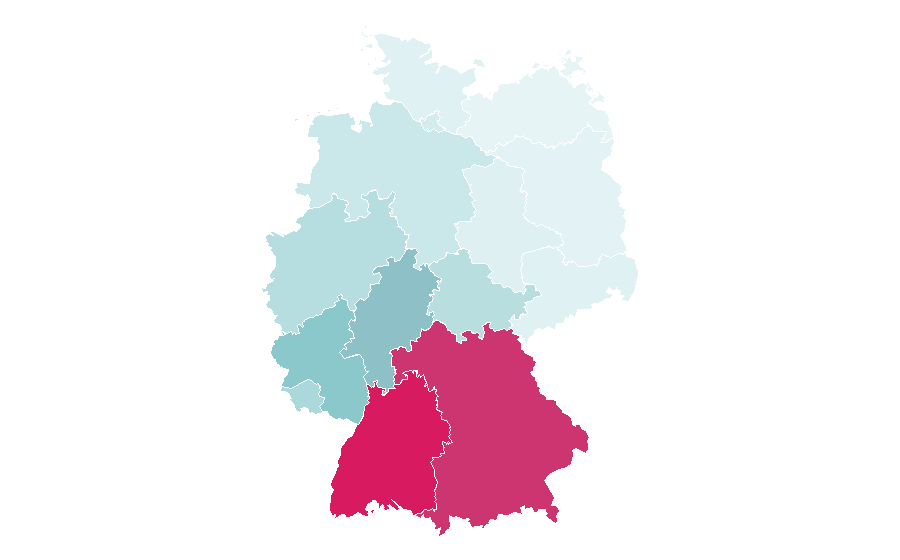 Affinity by region — Digi 24, Germany