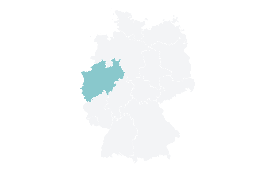 Affinity by region — Digital subchannel, Germany