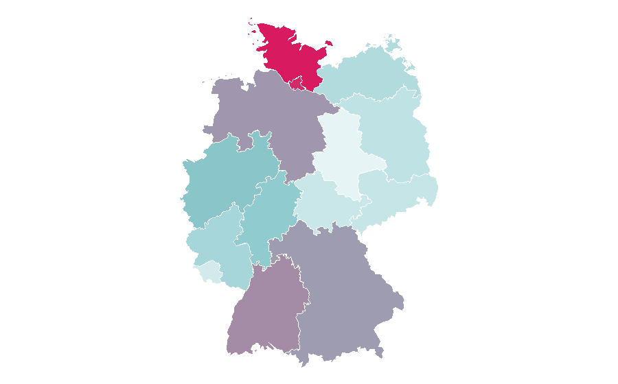 Affinity by region — Dilling, Germany